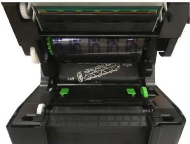 TSC TE200 - Installation du ruban - 8