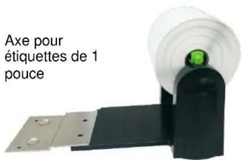 TSC TE200 - Installation de la monture pour rouleau d'étiquettes externe (optionnel) - 3