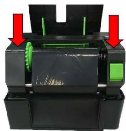 TSC TE200 - Installation du ruban - 10