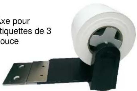 TSC TE200 - Installation de la monture pour rouleau d'étiquettes externe (optionnel) - 4