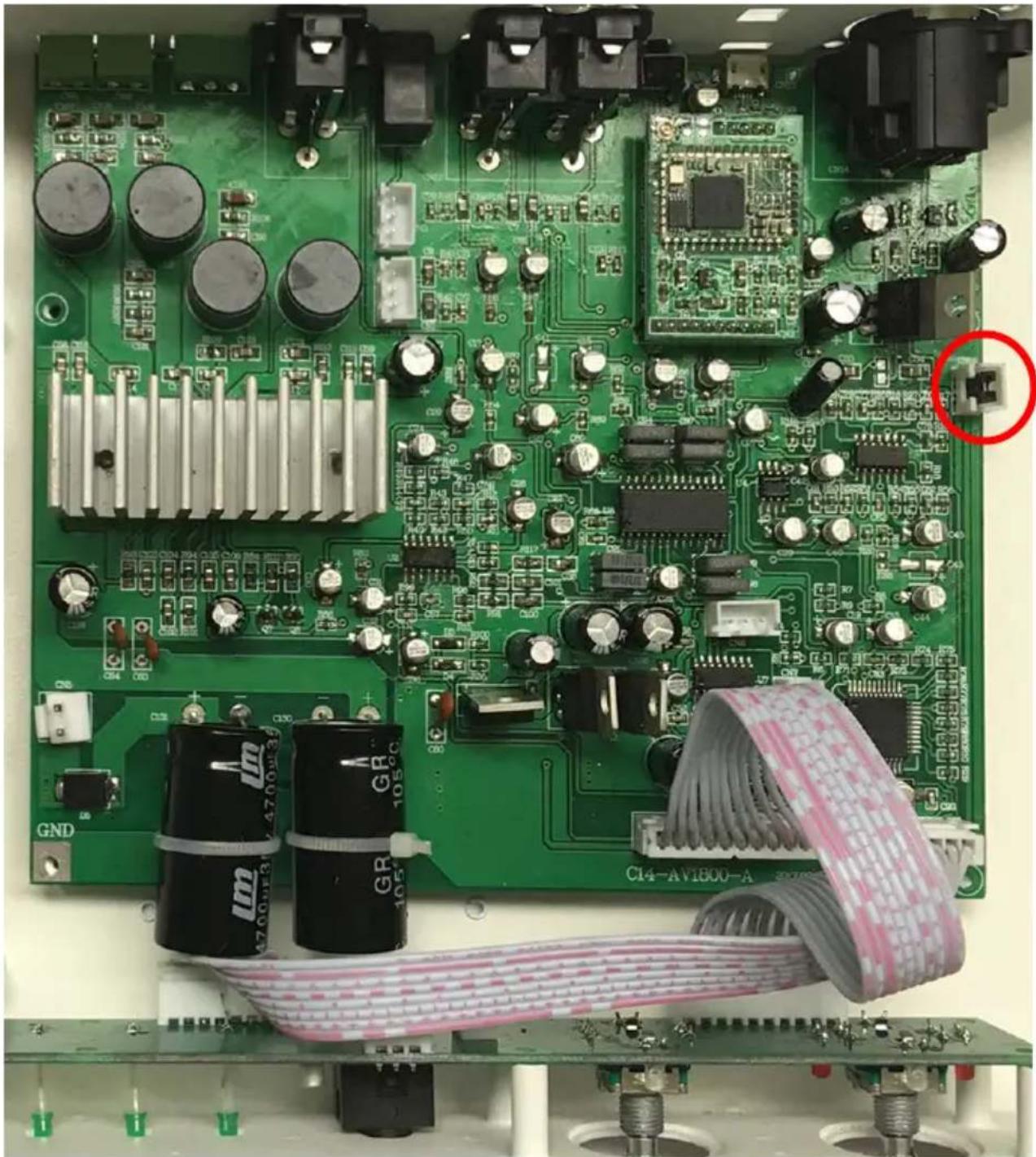 VISION AV1800 - DISABLE PHANTOM POWER - 1