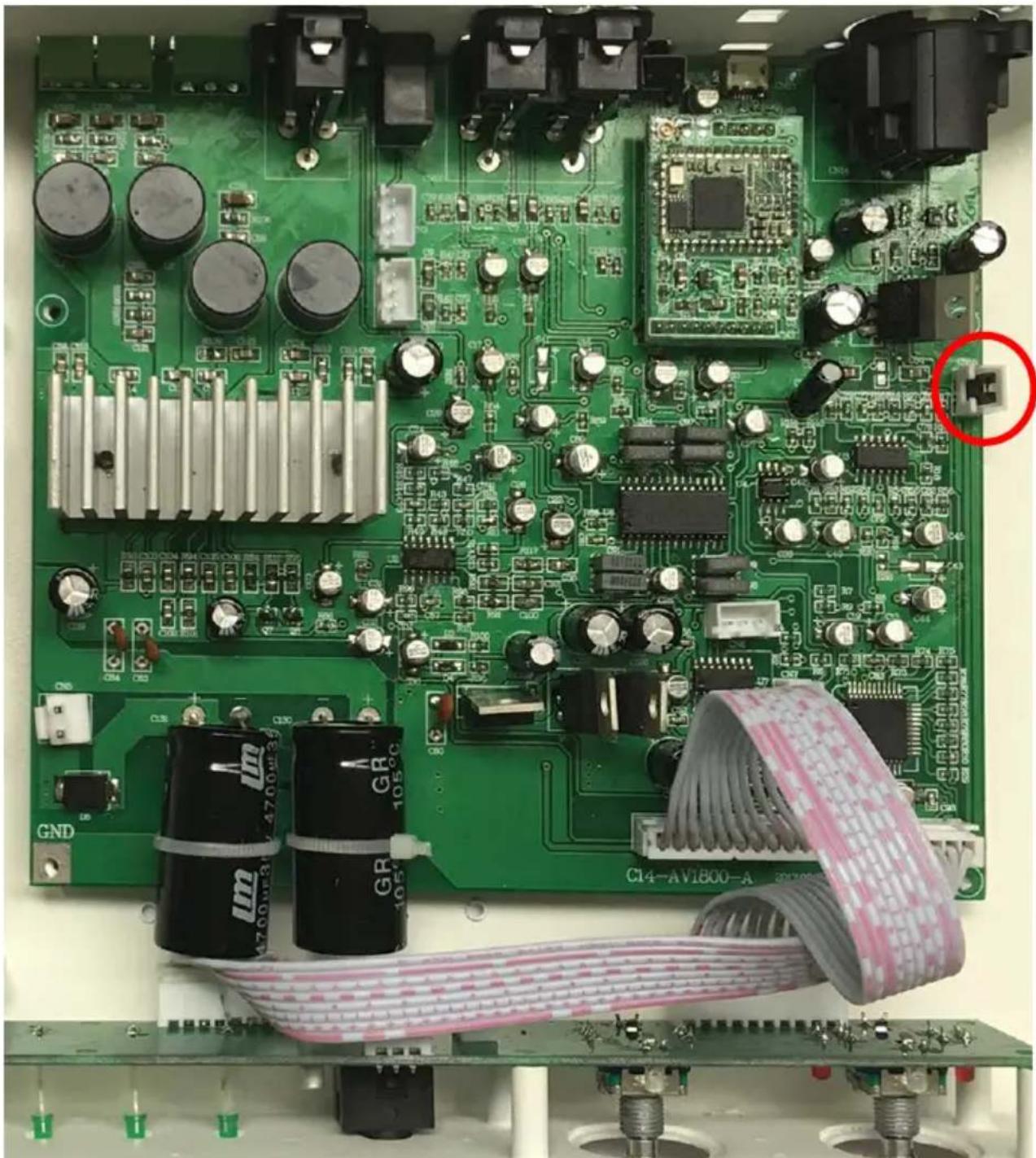 VISION AV1800 - DEACTIVACION DE ALIMENTACION FANTASMA - 1