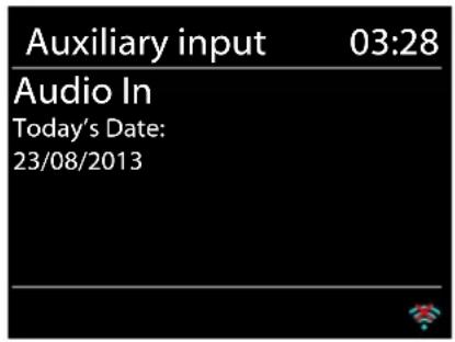 ALBRECHT DR 890 CD - Modalità Aux-In - 1