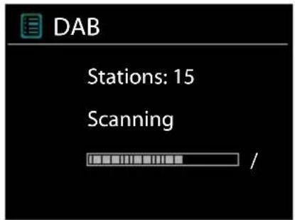 ALBRECHT DR 890 CD - Scansione delle stazioni DAB - 1