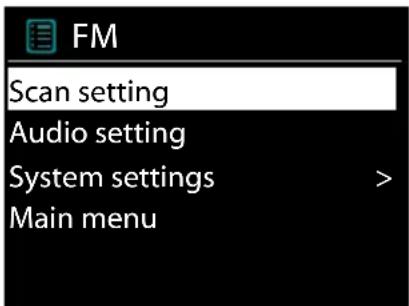 ALBRECHT DR 890 CD - Settings - 1