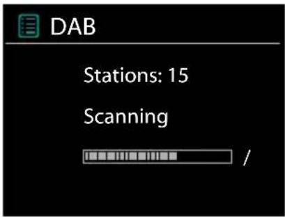 ALBRECHT DR 890 CD - Búsqueda de emisoras DAB - 1