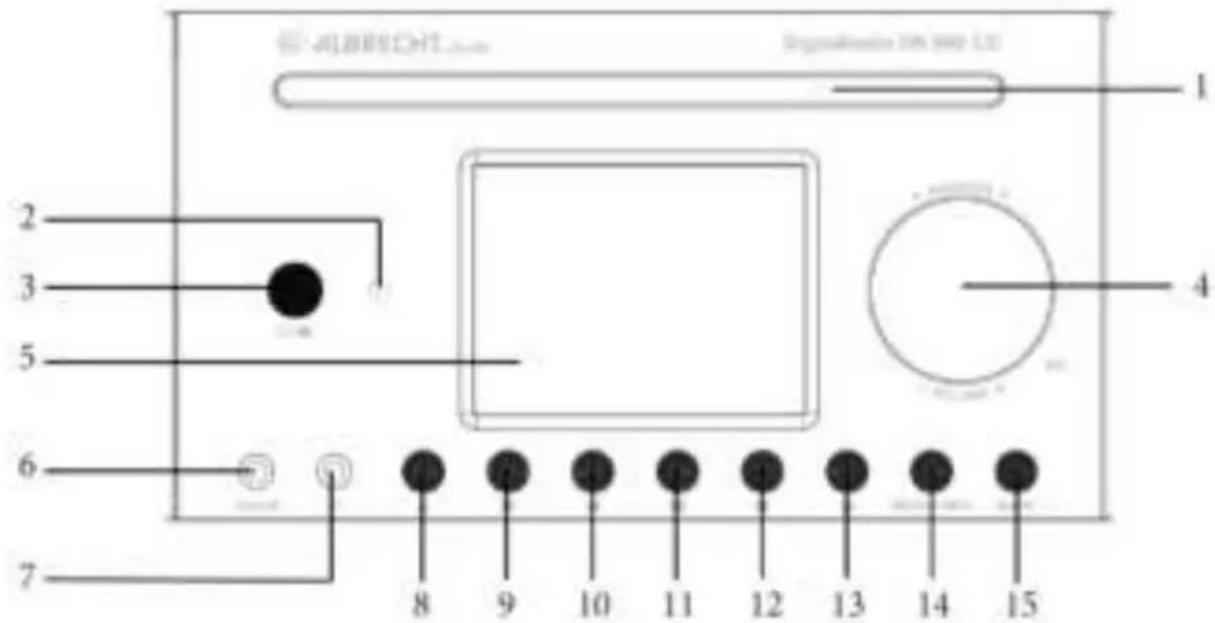 ALBRECHT DR 890 CD - Vue avant - 1