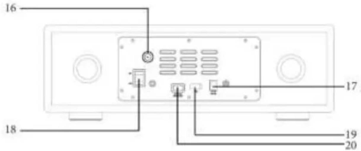 ALBRECHT DR 890 CD - Parte trasera - 1