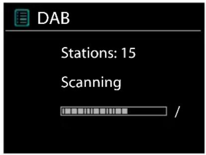 ALBRECHT DR 890 CD - Scannen nach DAB-Sendern - 1