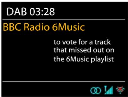 ALBRECHT DR 890 CD - Informations DAB affichées - 1