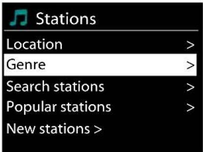 ALBRECHT DR 890 CD - Liste des stations - 2