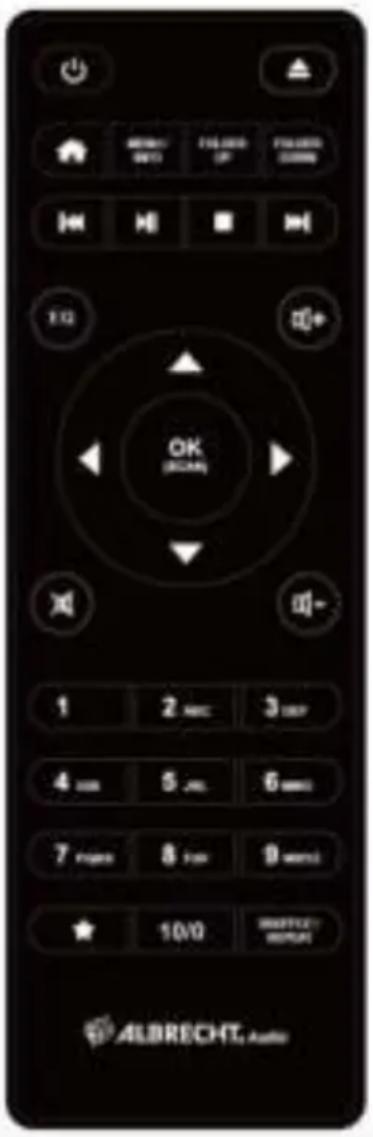 ALBRECHT DR 890 CD - Mando a distancia - 1