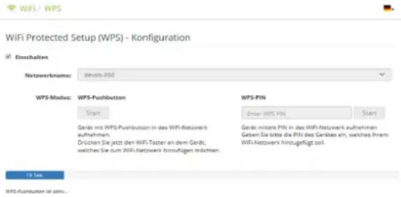 DEVOLO Magic 1 WiFi mini - WPS-Verschlusselung einschalten - 1