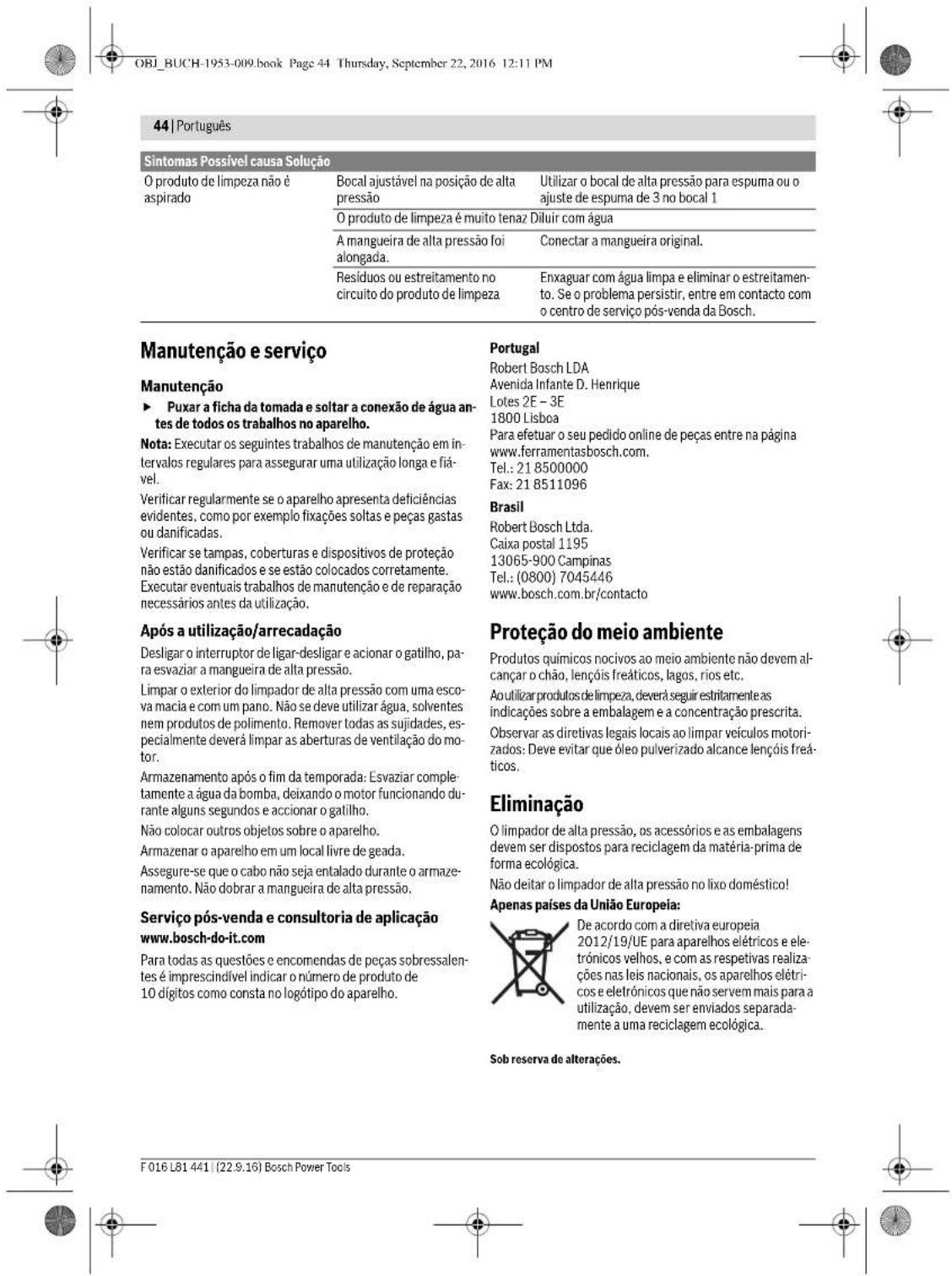 BOSCH AQT 1512+ - Para sua segurarca - 6