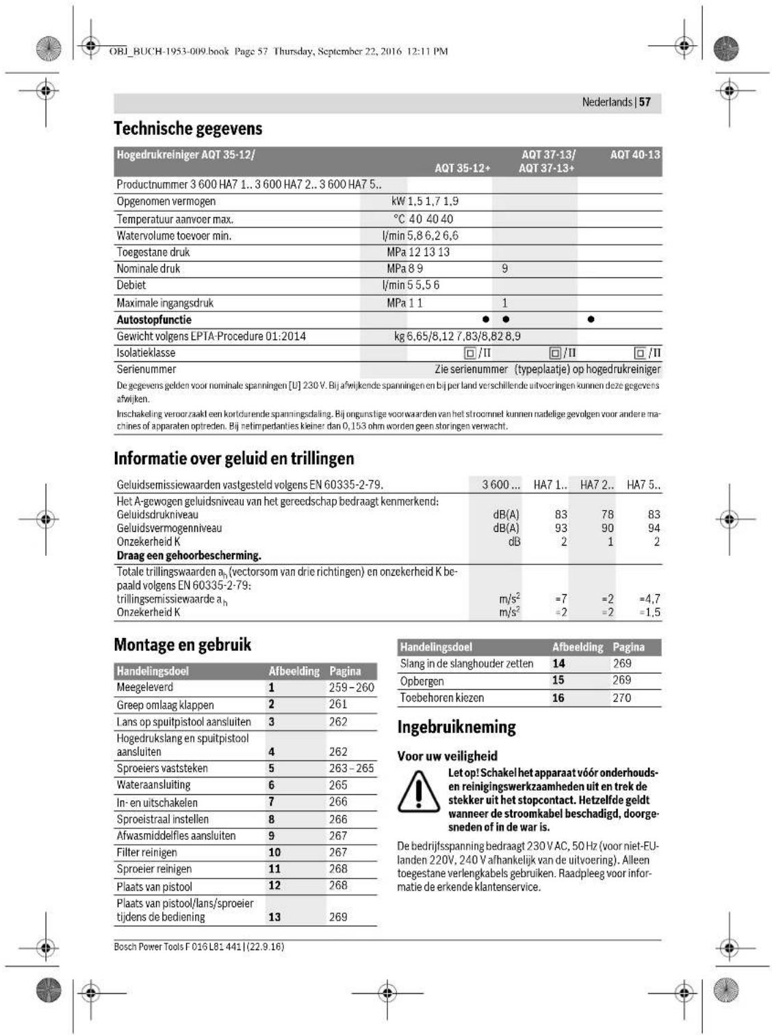 BOSCH AQT 1512+ - Protezione dell'ambiente - 15