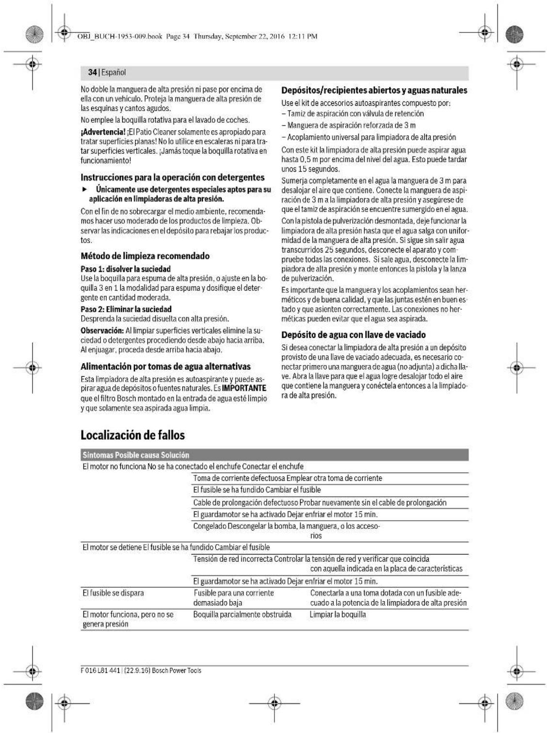 BOSCH AQT 1512+ - Generalidades - 5