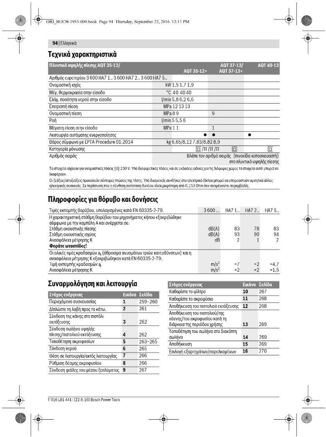 BOSCH AQT 1512+ - Σνδεση στο δικτυο - 4