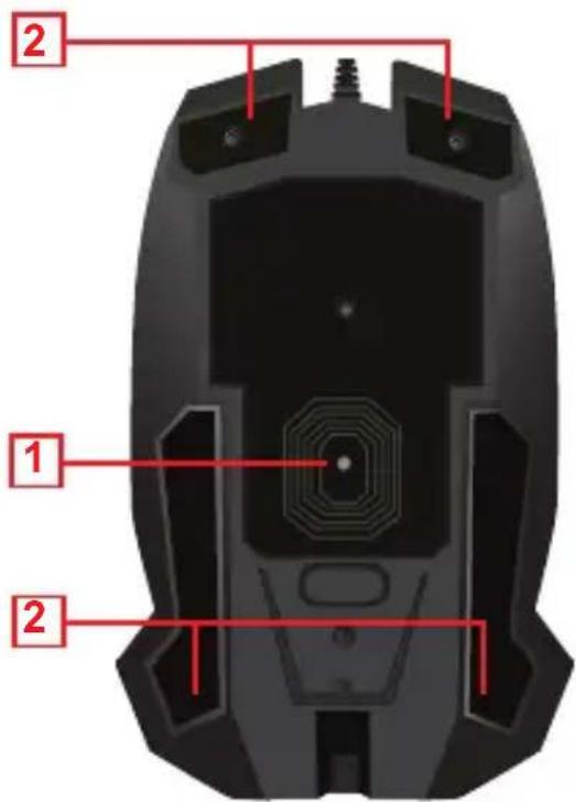 IOGEAR Fokus II - Vue arrière - 1