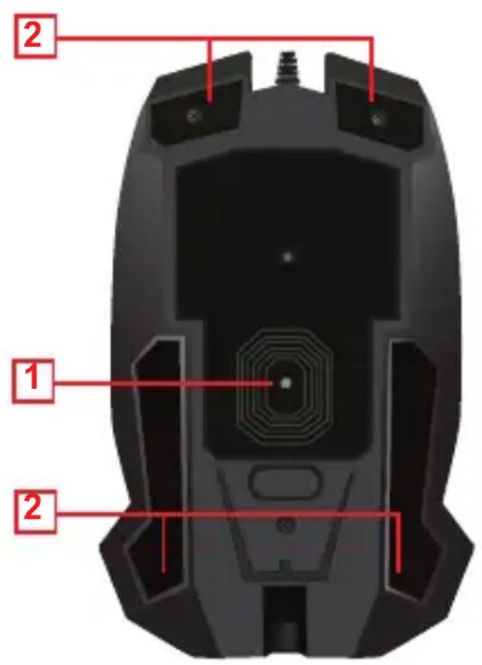 IOGEAR Fokus II - Back View - 1