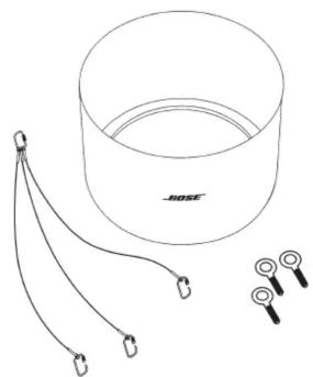BOSE Pendant Mount Kit - BOSE FreeSpace DS100F Loudspeaker Pendant Mount Kit - 1