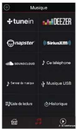 DENON AVRX3400H - ■ Sélectionner le morceau ou la station depuis les différentes sources musicales - 2