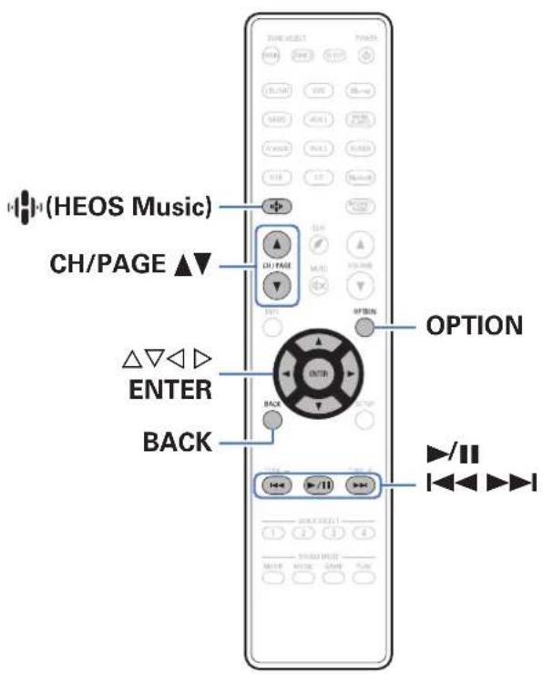 DENON AVRX3400H - Lecture de fichiers stockés sur un ordinateur ou un stockage NAS - 1