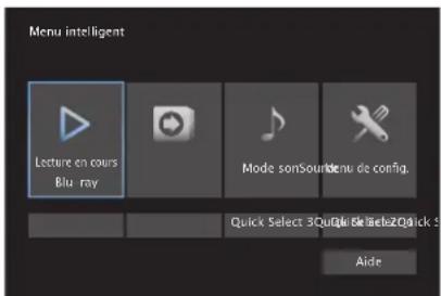 DENON AVRX3400H - Fonction Menu intelligent - 1