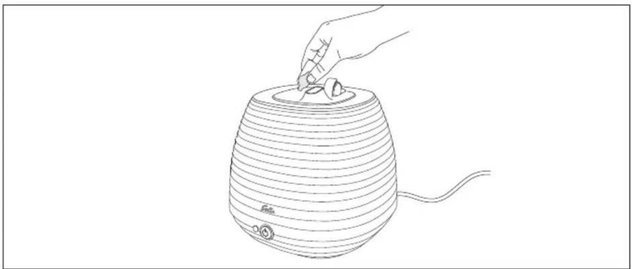Solis Aroma Steamer 7215 - GERÄT VORBEREITEN - 2