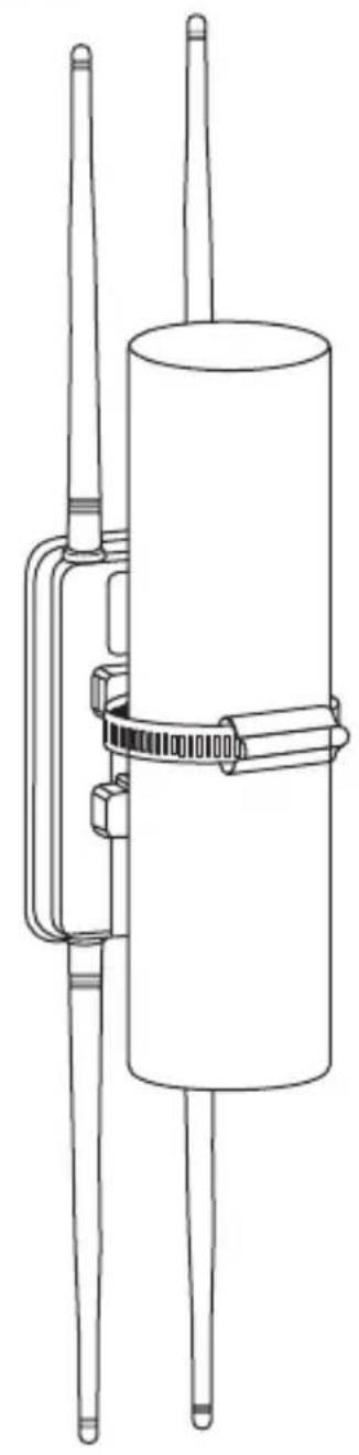 TRENDNET TEW841APBO - Installation sur un mât - 2
