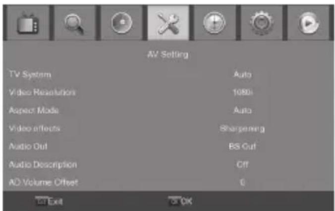 Engel Axil RT0420T2 - AV Setting - 1