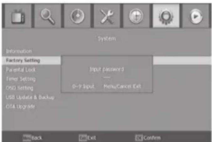 Engel Axil RT0420T2 - Impostazioni di Fabbrica - 1