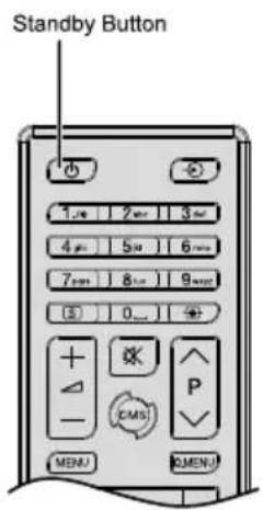 TOSHIBA TDP433 - Mise en marche/Arrêt du téléviseur - 1
