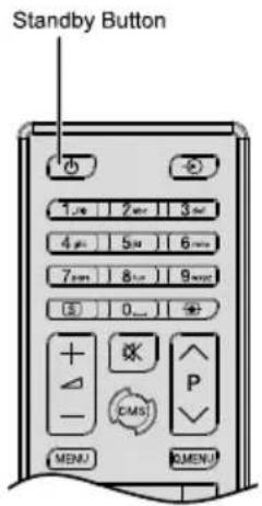 TOSHIBA TDP493 - Mise en marche/Arrêt du téléviseur - 1