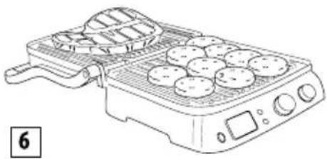 DELONGHI Livenza CGH 1030D - Mode Barbecue (Position Plat) - 3