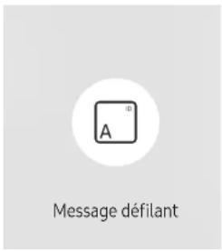 SAMSUNG SNOW1810U - Message défilant - 1