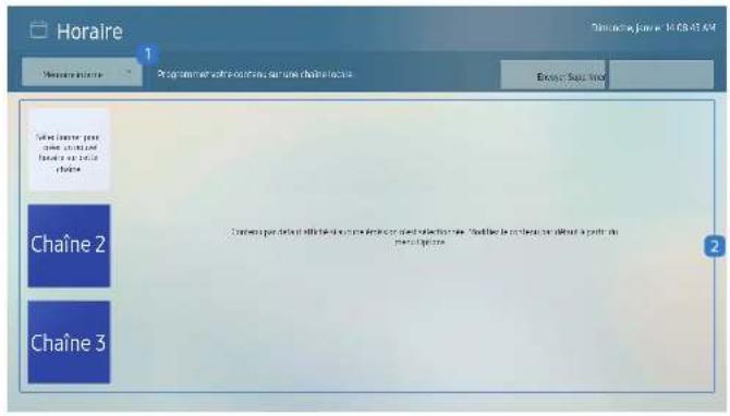 SAMSUNG SNOW1810U - Horaire - 1