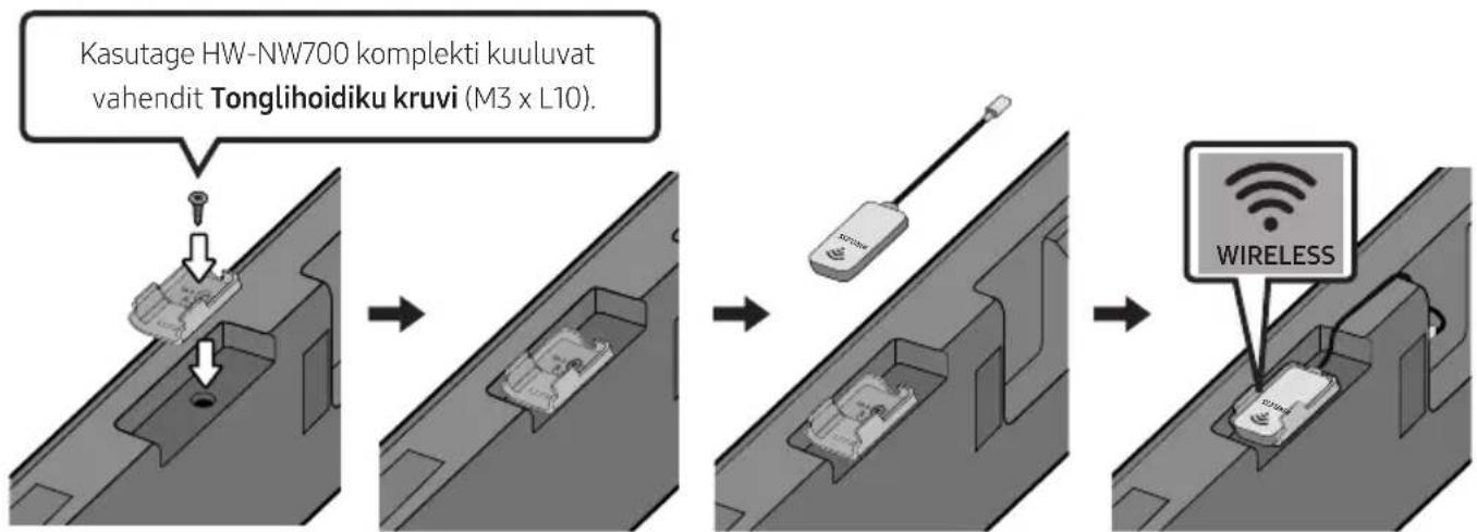 SAMSUNG HWNW700 - SOUNDBARI ÜHENDAMINE SEADMEGA SWA-W700 (MÜÜGIL ERALDI) - 3
