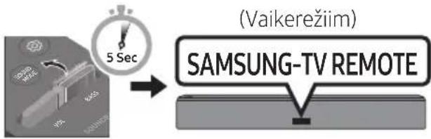 SAMSUNG HWNW700 - Soundbari helitugevuse reguleerimine teleri kaugjuhtimispuldiga - 4