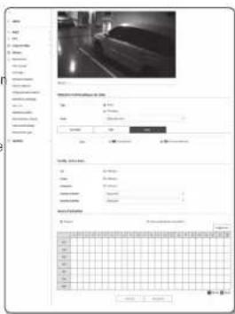 Hanwha XNP6370RH - Pour utiliser la détction de mouvement - 1