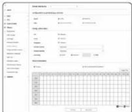 Hanwha XNP6370RH - Entree d'alerte - 1