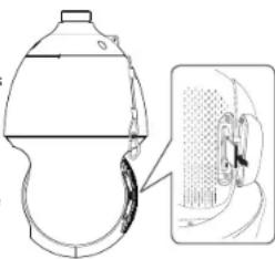 Hanwha XNP6370RH - Insérer une carte mémoire SD - 3