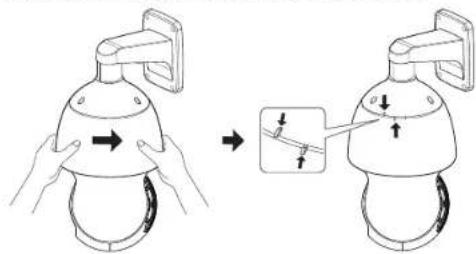 Hanwha XNP6370RH - installation et connexion - 2