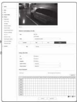 Hanwha XNP6370RH - Pour utiliser la fonction Analyse videoe intelligente - 1
