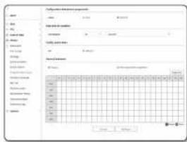 Hanwha XNP6370RH - Programmation heure - 1