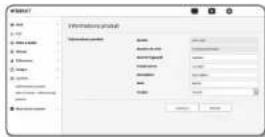 Hanwha XND6085 - Informations produit - 1