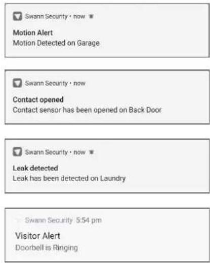SWANN SWDVK845804V - Experiments de notification push - 1