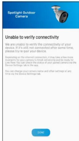 SWANN SWDVK845804V - PROBLÉME « IMPOSSIBLE DE VÉRIFIER LA CONNECTIVITÉ » - 1