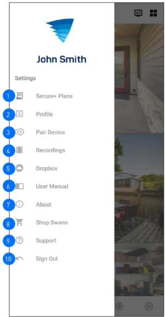 SWANN SWDVK845804V - À propos de l'interface del'application - 2