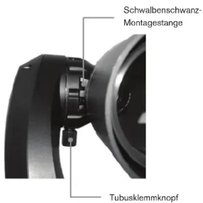 CELESTRON NexStar Evolution 6 - AUFSATZ DES TELESKOPS AM GABELARM - 1
