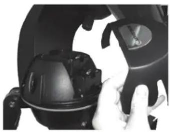 CELESTRON NexStar Evolution 6 - ANSCHLUSS DER HANDSTEUERUNG - 2